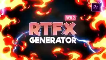 Free download RTFX Generator for Premiere Pro [1000 Flash FX elements] Motion Design video and edit with RedcoolMedia movie maker MovieStudio video editor online and AudioStudio audio editor onlin